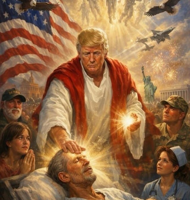 Trump, în Biroul Oval: După Papa și AI, citește din Biblie