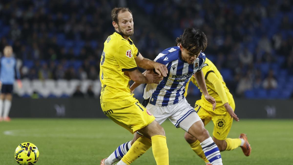 Real Sociedad, orgoliu contra fricii pentru Girona la Montilivi