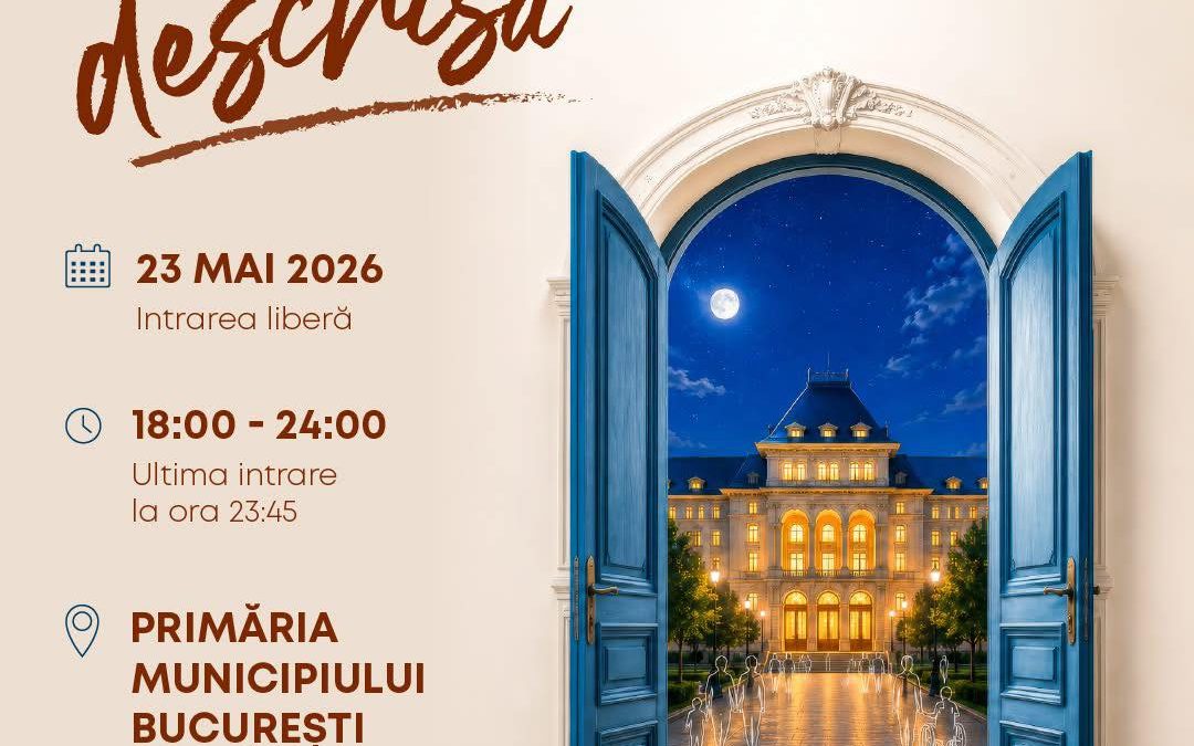 Seară de Sărbătoare la Primăria București: Ușile se Deschid Larg