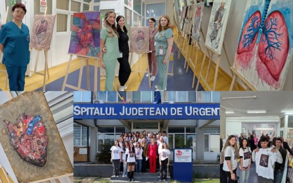 Viața, în culori: Expoziție inedită la Spitalul Județean Buzău despre fragilitate