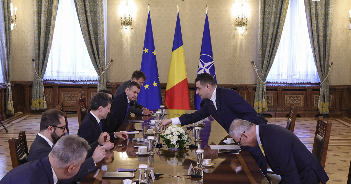 Simion, la Cotroceni: Vrea guvernare cu mandat