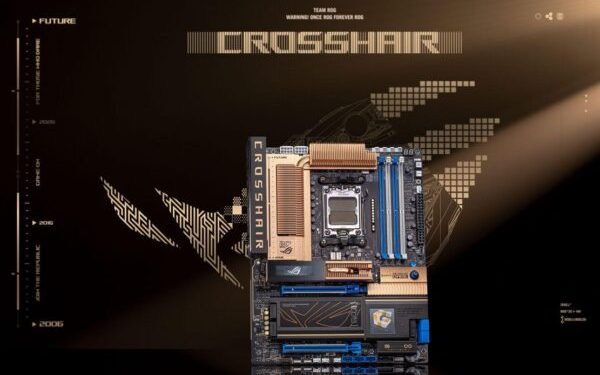 ROG Crosshair 2006: placa aniversară, la 20 de ani de ROG, pe piața IT