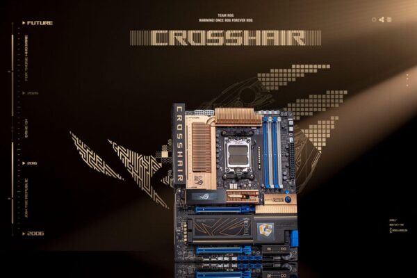 ROG Crosshair 2006: placa aniversară, la 20 de ani de ROG, pe piața IT