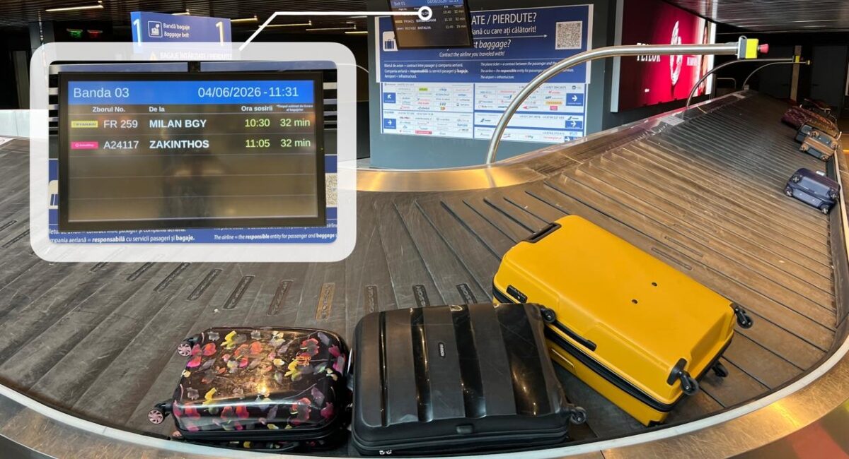 Otopeni cu AI: Inteligența artificială prezice sosirea bagajelor