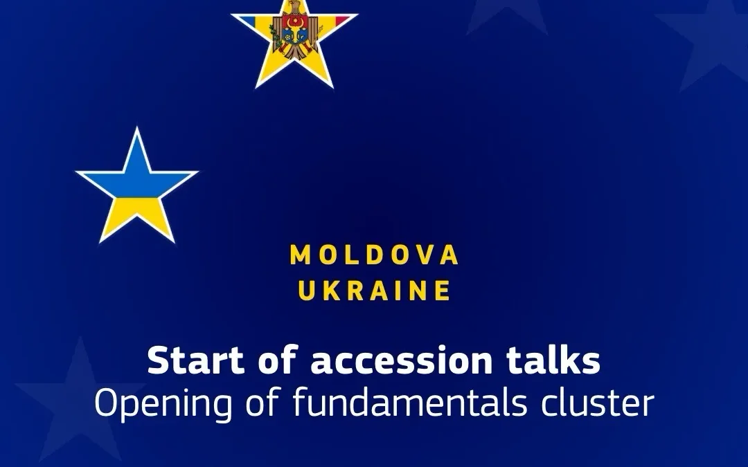 UE deschide pentru Ucraina și Moldova primu' cluster de aderare