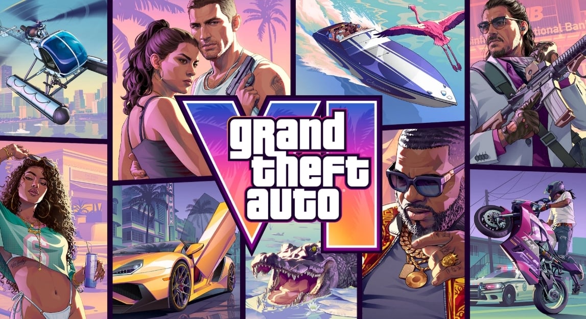 GTA 6: Coperta oficială dezvăluită, precomenzi din 25 iunie