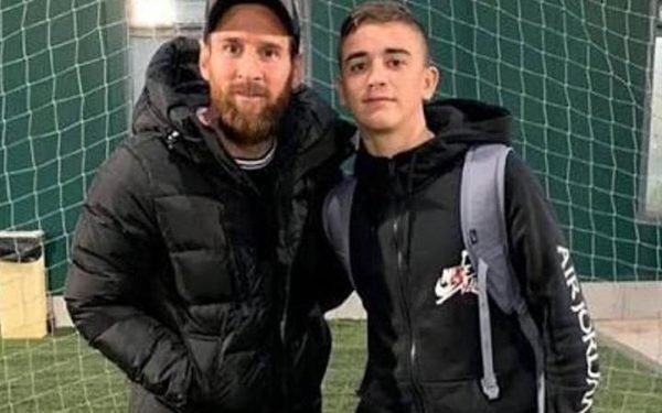 Gavi îl imită pe Messi cu un mesaj unic
