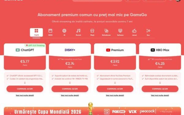Plătești mai puțin: Ai abonamente AI și servicii online mai ieftine