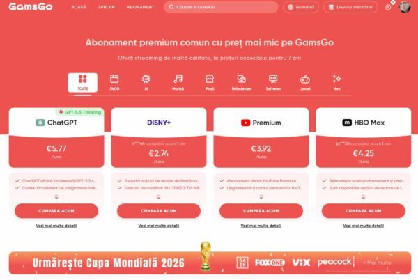 Plătești mai puțin: Ai abonamente AI și servicii online mai ieftine