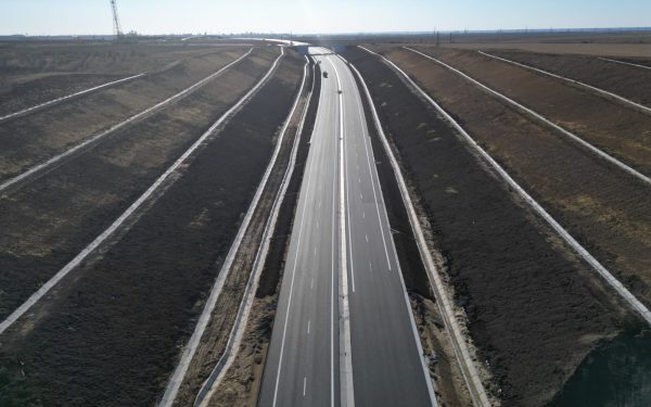 Drum Expres Brăila-Galați, aproape gata. Ploaia a oprit podul peste Siret