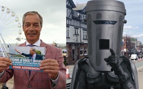 Rivalul lui Farage: Nobilul cu "față de tomberon" luptă la Clacton