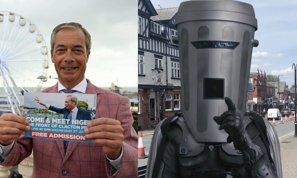 Rivalul lui Farage: Nobilul cu "față de tomberon" luptă la Clacton