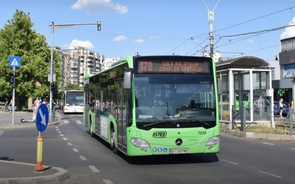 Linia 178 deviată pe Dinicu Golescu din cauza lucrărilor