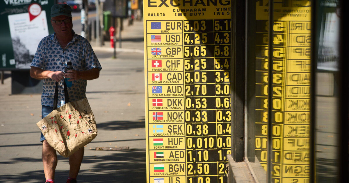 Valute căutate de români: Euro, lira turcească și lek albanez