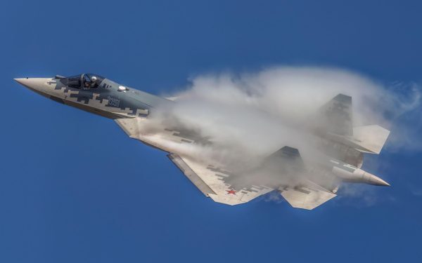SU-57 prăbușit lângă Moscova, pilotul s-a catapultat