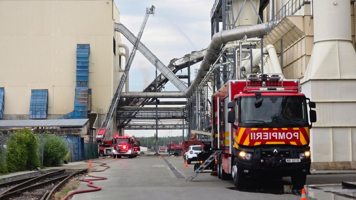Explozie la o fabrică din Brașov. Incidentul s-a complicat