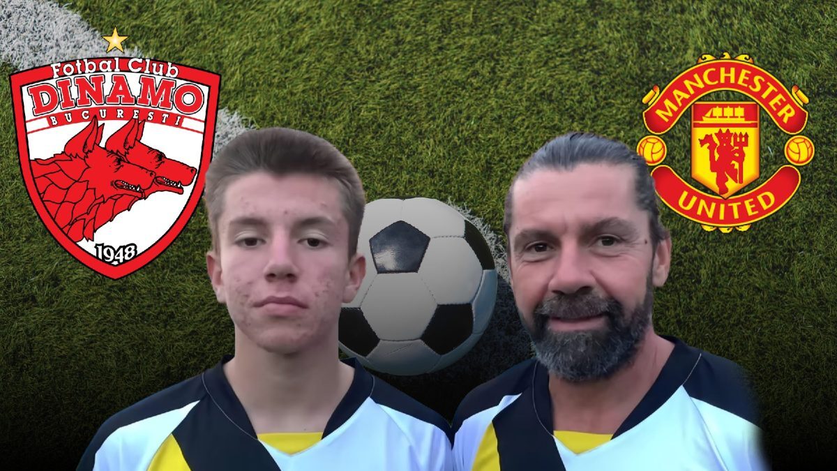 Tatăl său, titular în duelul cu M. United. EXCLUSIV