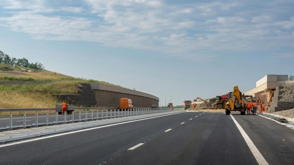CNAIR: Autostrada Transilvania, aproape gata la Zimbor–Poarta Sălajului