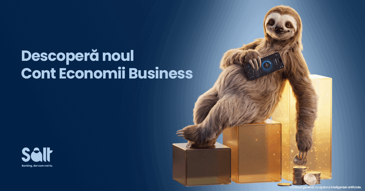 Salt Bank dă lovitura: Cont Economii Business cu 4% dobândă și POS