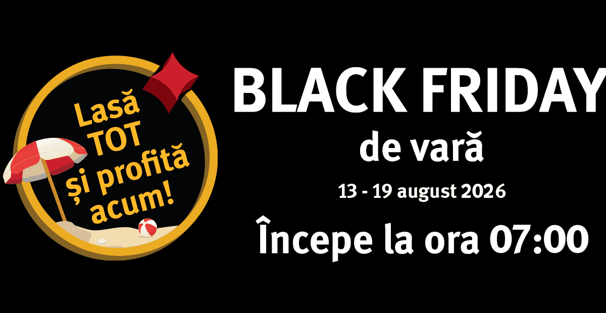 Altex dă startul Black Friday de Vară: reduceri uriașe