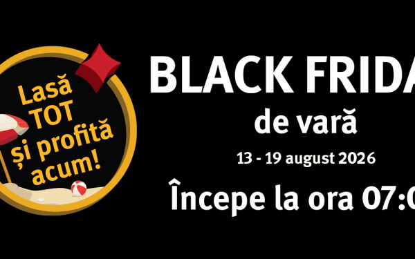 Altex dă startul Black Friday de Vară: reduceri uriașe