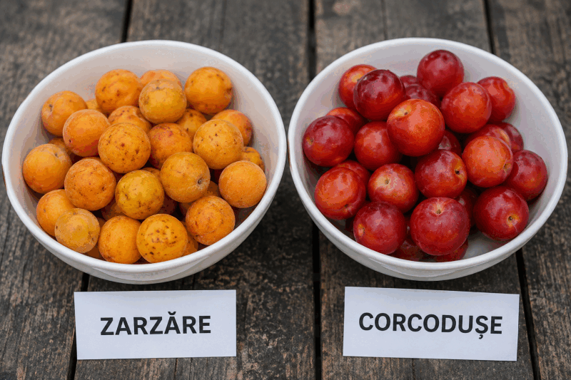 Zarzare vs. Corcodușe: Ghid rapid să le diferențiezi