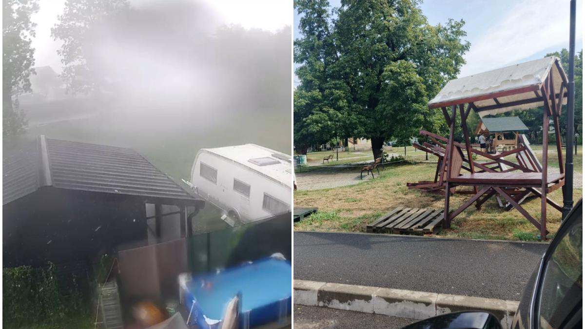 Furtună devastatoare în vest: Maramureș sub asaltul naturii