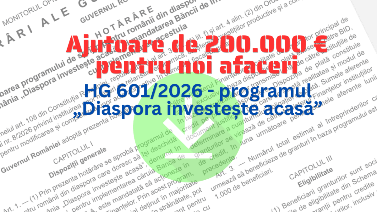 Diaspora investește acasă: 100 mil. EUR pentru firme noi în România