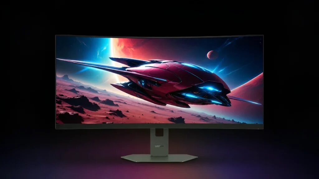 Lenovo lansează monitor gaming curbat 34 inci 240 Hz