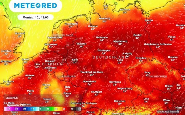 Modele meteo: Ce arată acum e de necrezut