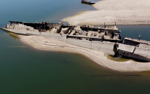Nave naziste scufundate pe Dunăre, la nivel record