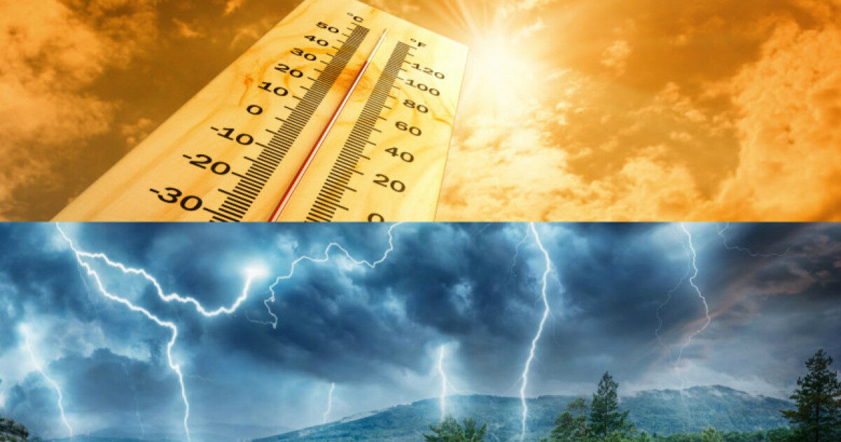 Vremea reaLOVE: Caniculă, furtuni și vânt. Unde lovesc codurile galbene