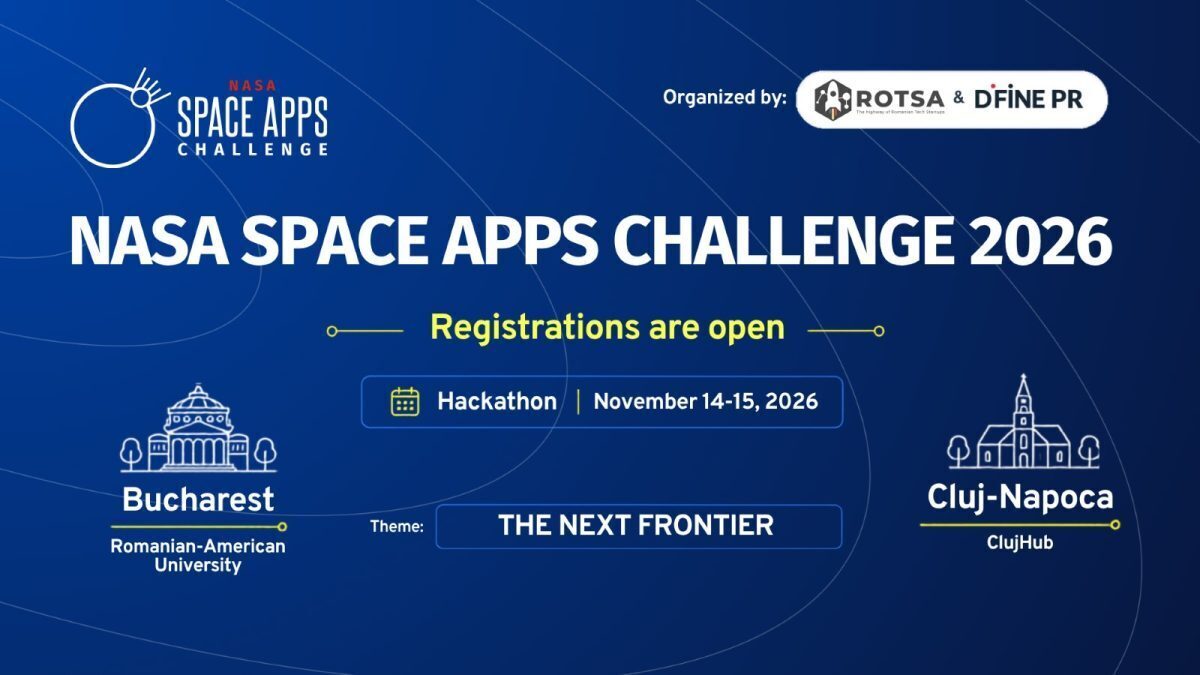 România la NASA: Înscrieri deschise la competiția Space Apps Challenge 2026