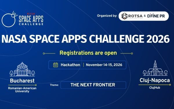 România la NASA: Înscrieri deschise la competiția Space Apps Challenge 2026