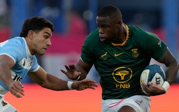 Springboks înving Argentina, Kolisi se accidentează grav