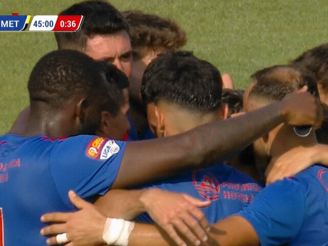 Chindia învinge Metaloglobus 1-0, Honciu a marcat, Erico eliminat
