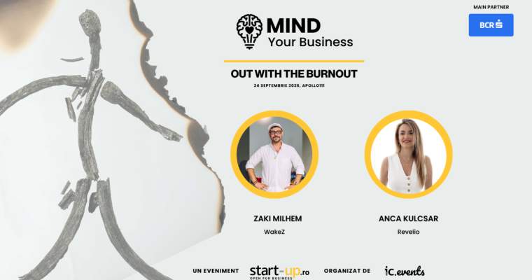 Startup-uri românești: Sănătatea minții pe scena Mind your Business