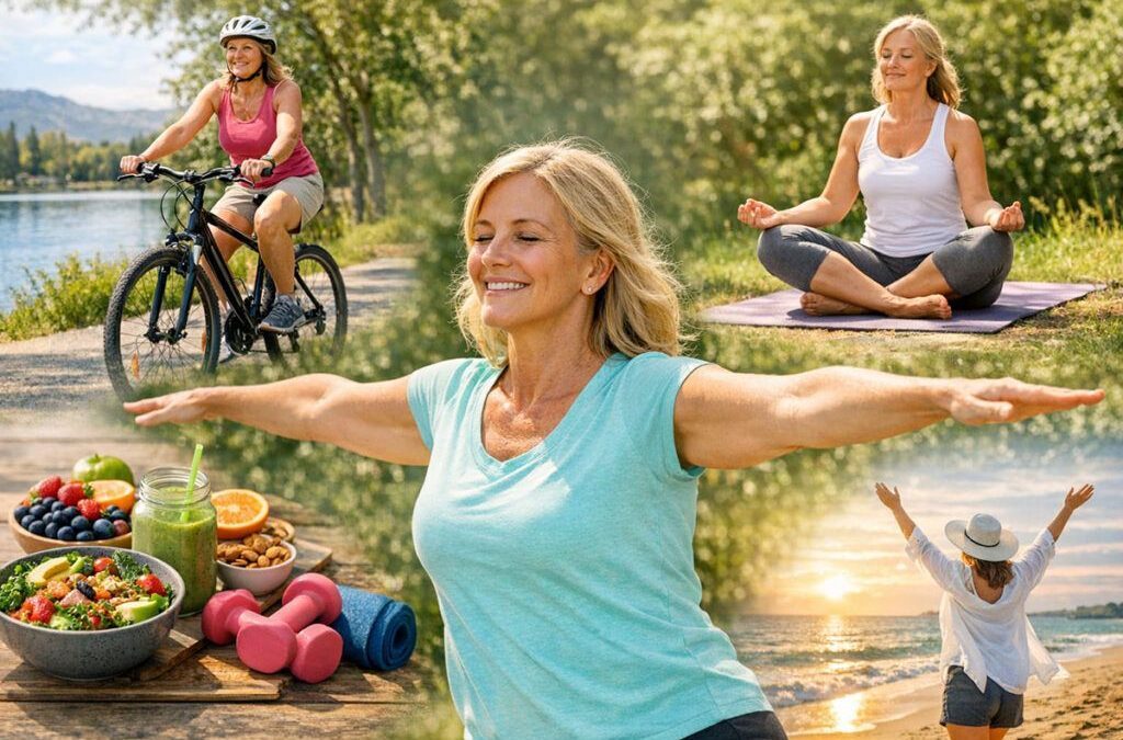 Menopauză: 3 schimbări simple cule bufeurile și stresul