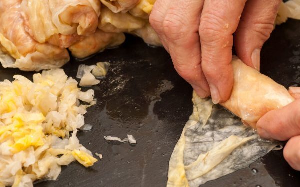 Sarmale de post rapide: ciuperci și soia, delicioase!