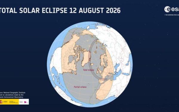 Eclipsa totală de Soare în Europa pe 12 august: Transmisie live ESA