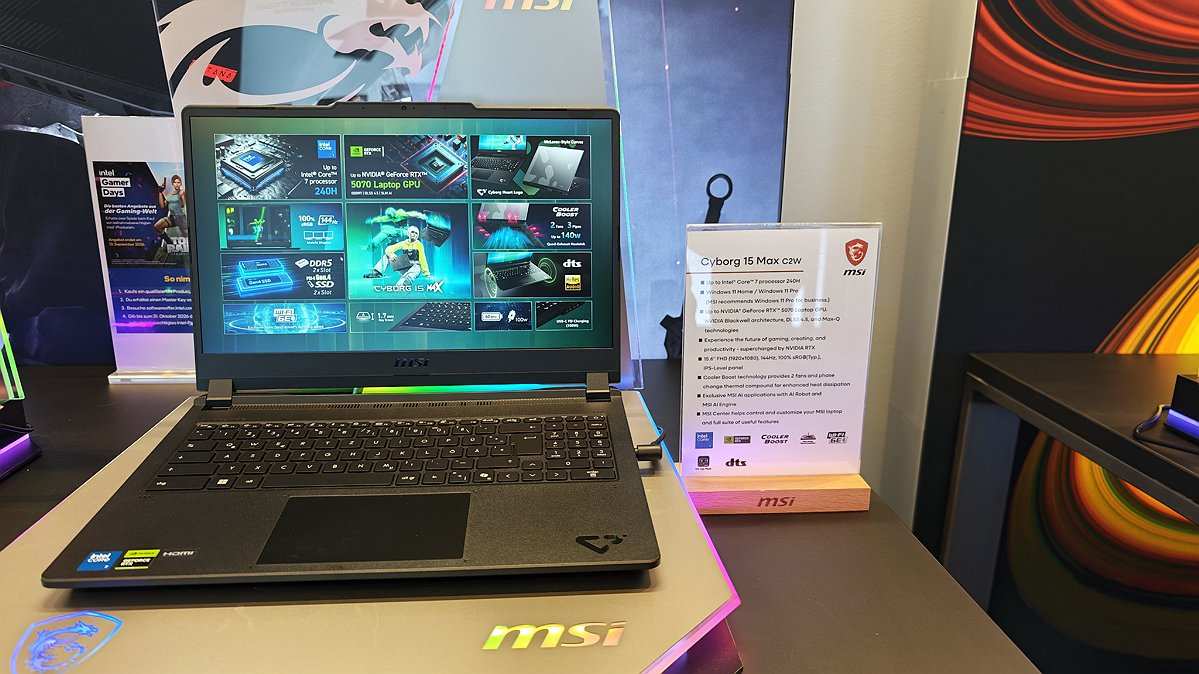 MSI lansează noi laptopuri la Berlin