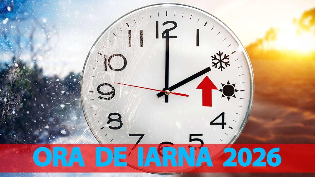 Ora de iarnă 2026: Schimbăm ceasul mai devreme. Când