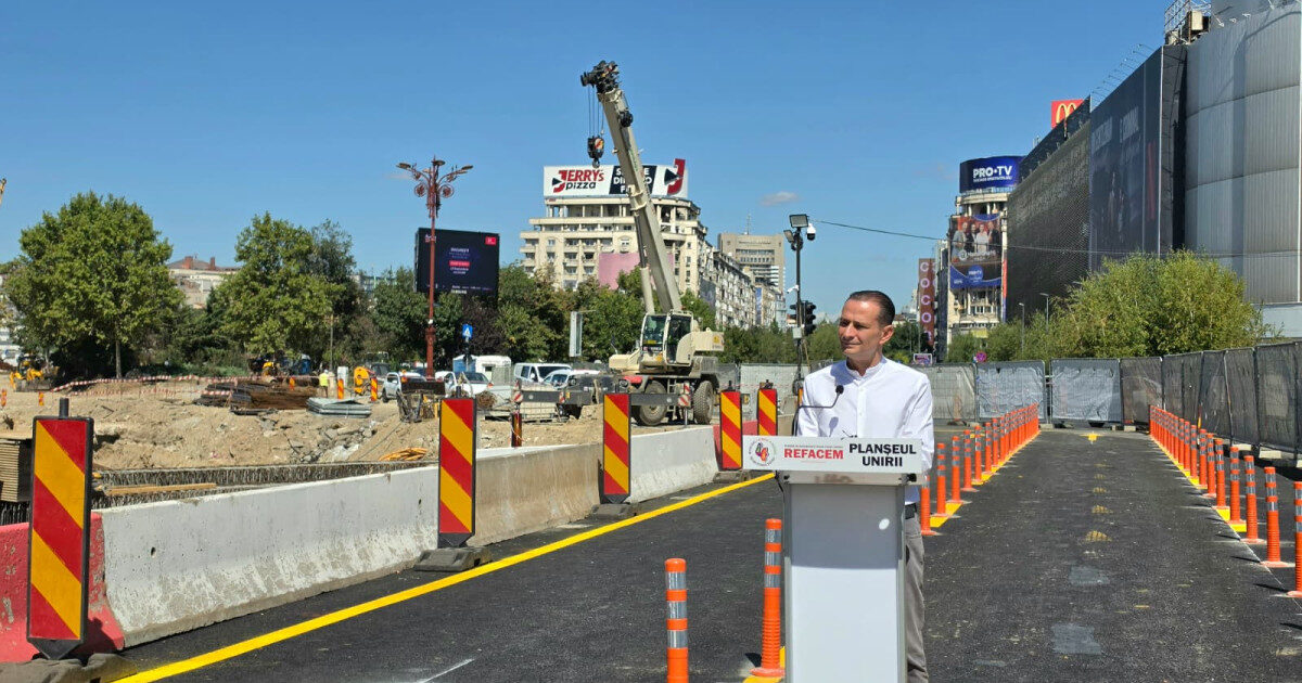 Piața Unirii, liberă de restricții înainte de școală
