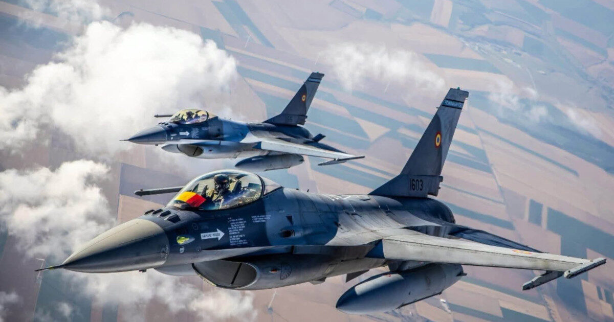 Țintă aeriană la granița României, F-16 ridicate, alertă în Tulcea