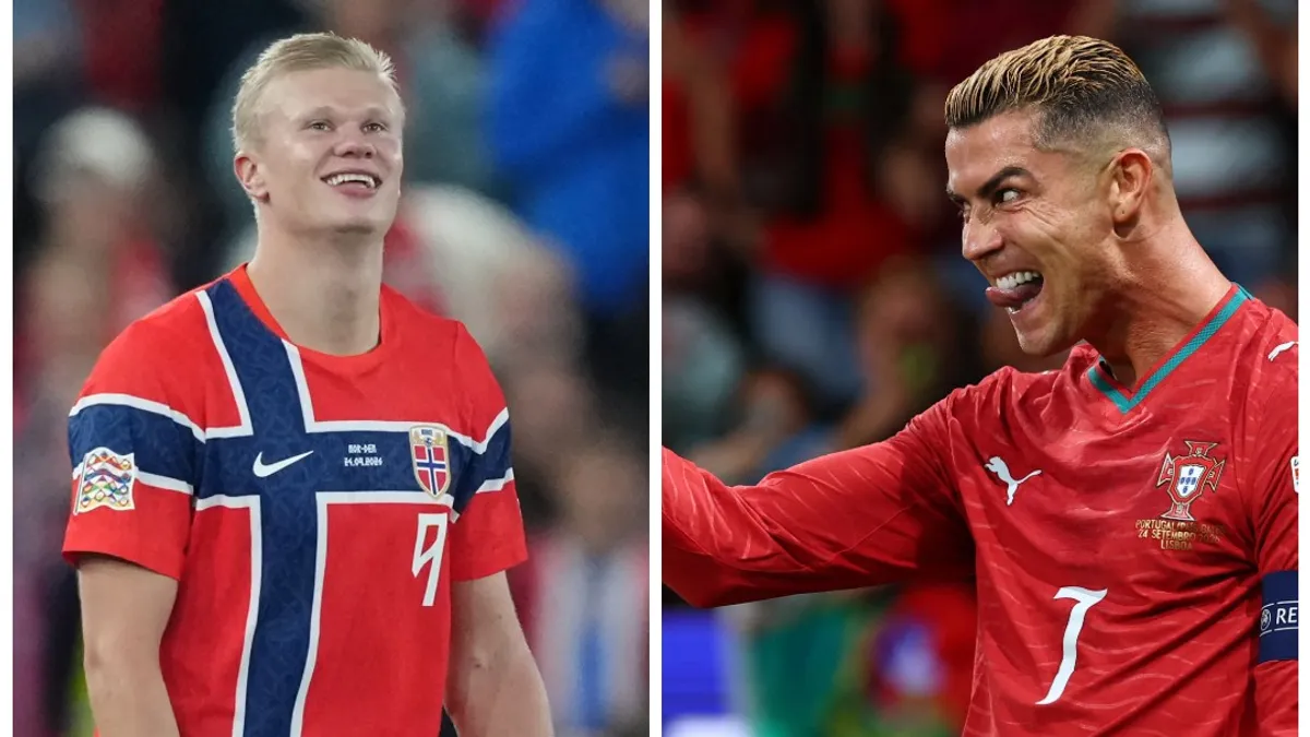Haaland vs. Ronaldo: Duelul mult așteptat va avea loc